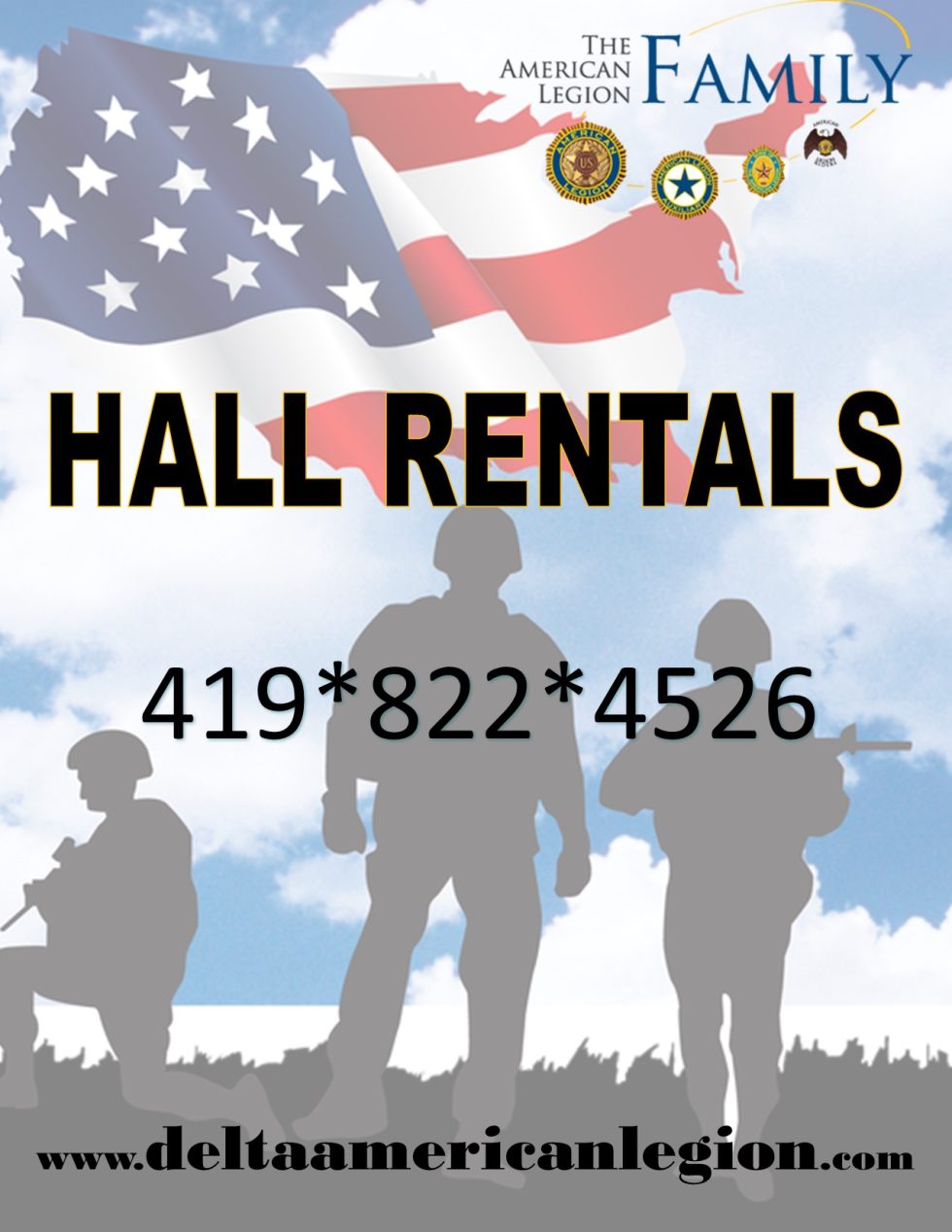 A.E.E.E.W. American Legion Post 373 Delta, Ohio